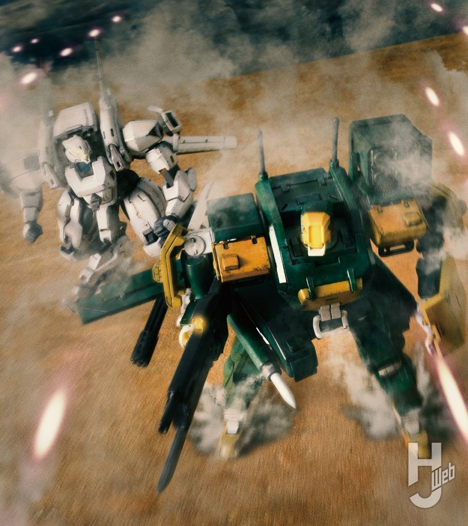しろます製作「烈華イサミ・アオ専用機」トビラ画像