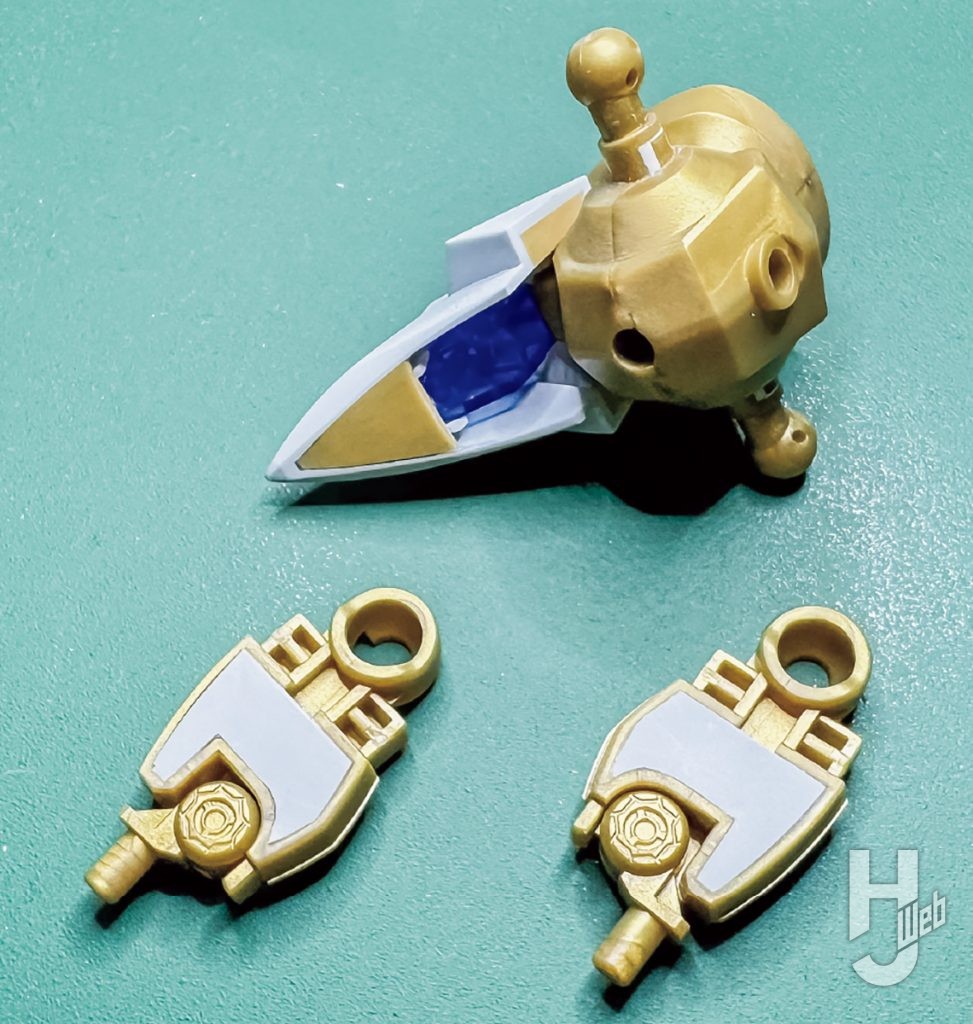朱凰製作「神龍王丸」製作途中フロントアーマーｓ