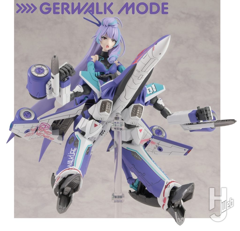 コボパンダ製作「美雲・ギンヌメール」ガウォークモード