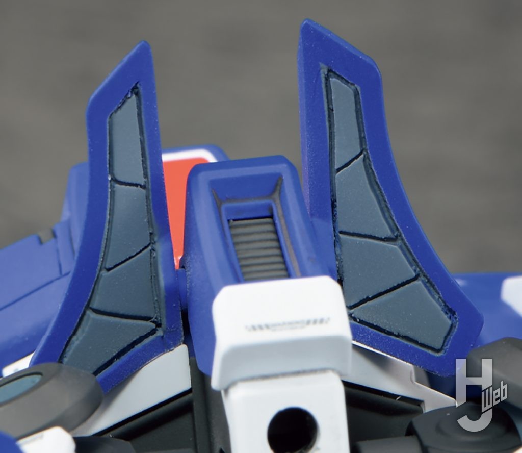 不破優製作「アシュセイヴァー」胴体腰部アップ