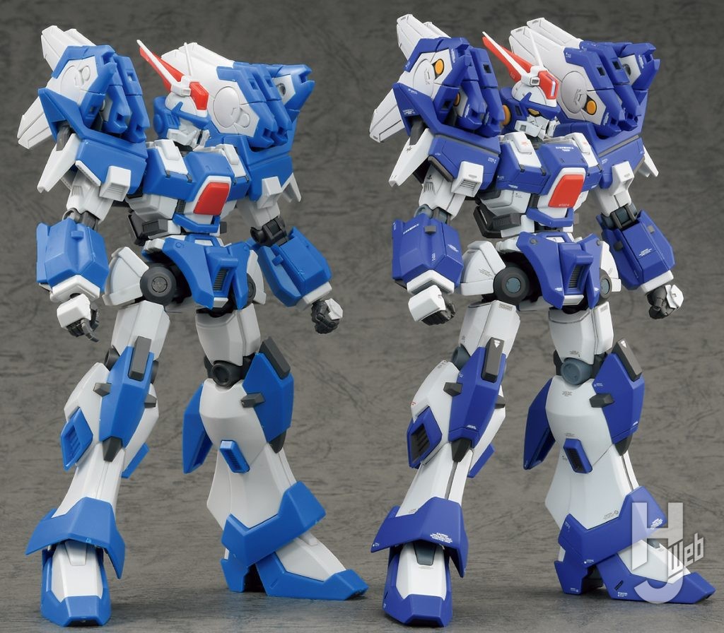 不破優製作「アシュセイヴァー」素組み比較