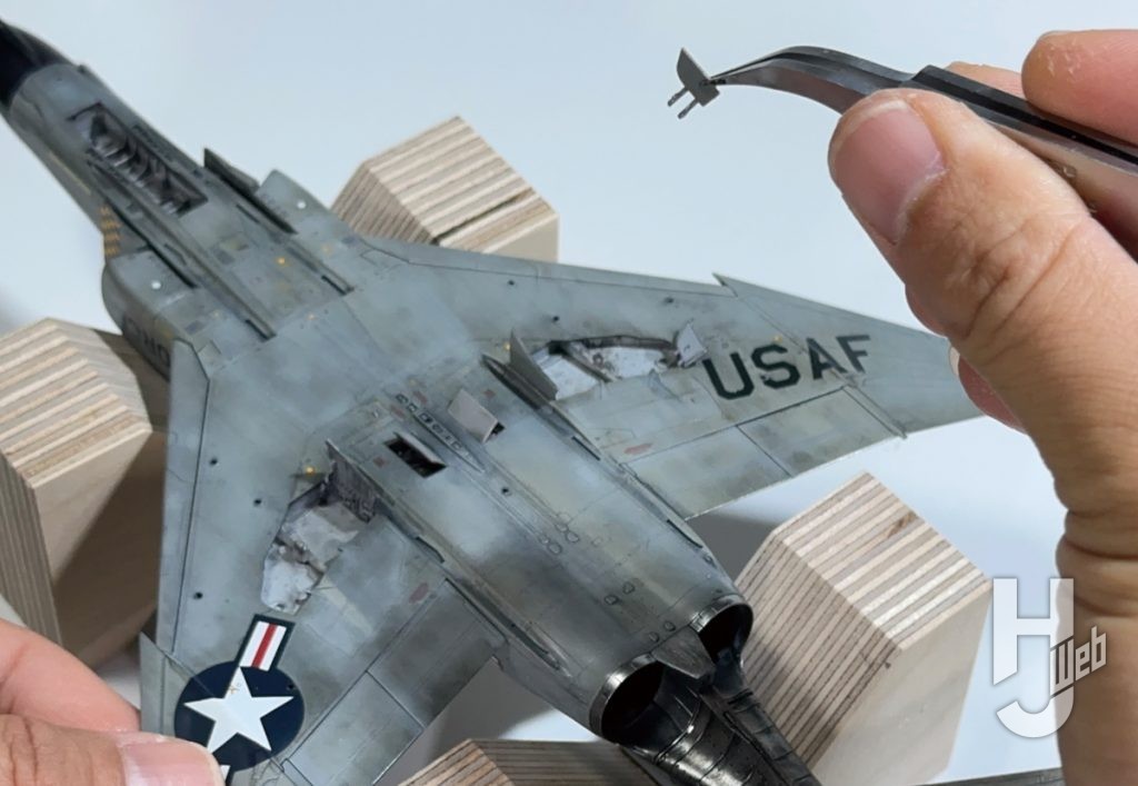 アメリカ空軍 F-4C 戦闘機
ディテールアップ1