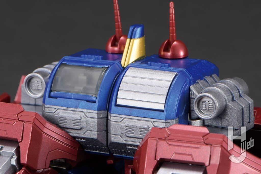 「超合金魂GX-118-VOLTES-V」ボルトランダーキャノピー閉