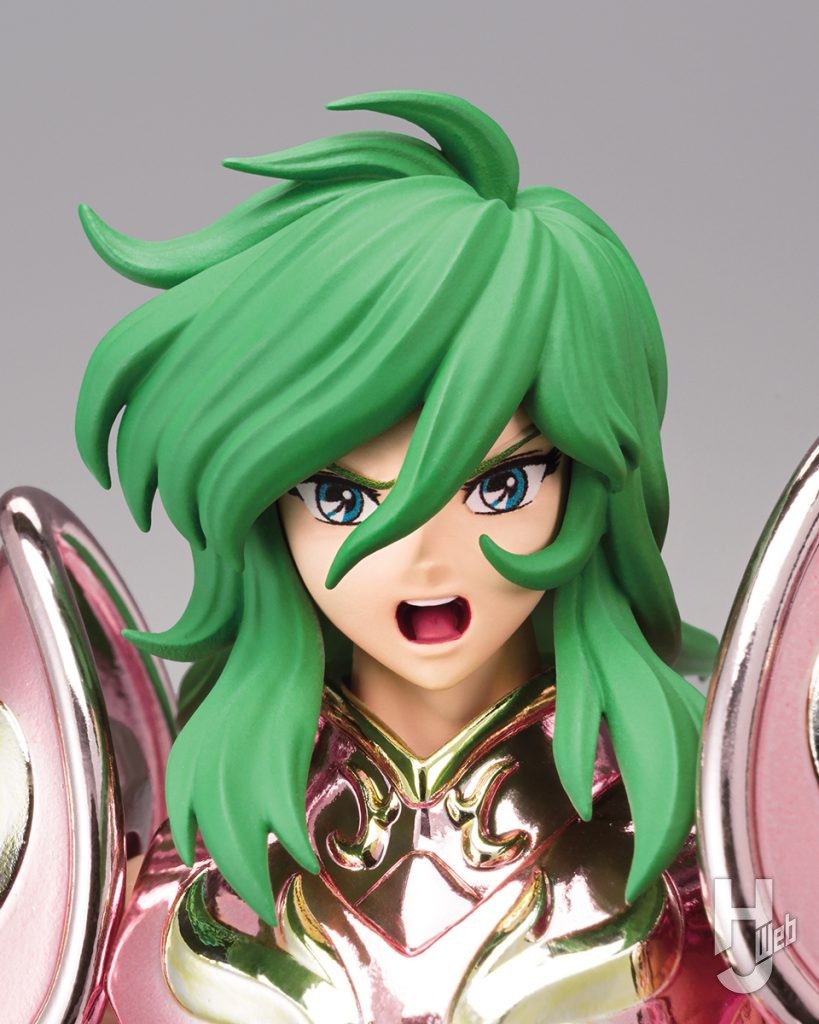 アンドロメダ瞬の可動フィギュアのアップ画像