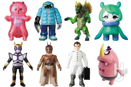 【最新ソフビ情報】タイタンフォーム『クウガ』や、ズ・バヅー・バ が新登場！『覚悟のススメ』もソフビ化／「MEDICOM TOY TOKYO」オープン記念商品もチェック