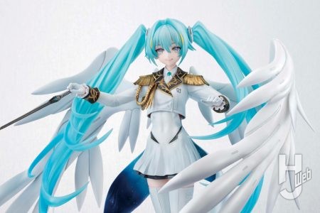 コラボ企画のイラスト「初音ミク×ウイングガンダムゼロEW」が「Lucrea」シリーズで立体化!