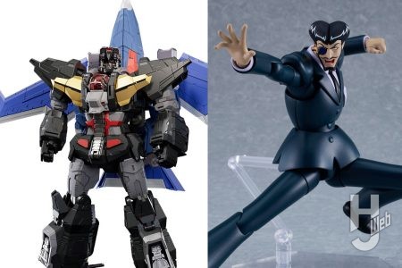 OVA『ジャイアントロボ THE ANIMATION ~地球が静止する日~』の“衝撃のアルベルト”が史上初の可動プラモデル化。アニメ『超獣機神ダンクーガ』からはブラックウイングが「THE合体」に初参戦!疾く予約せよ!