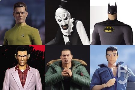 「スター・トレック」や「バットマン」、「仁義なき戦い」や「龍が如く」、「くそみそテクニック」阿部さんなどの可動フィギュアが新たにラインナップ【フィギュア最新情報】