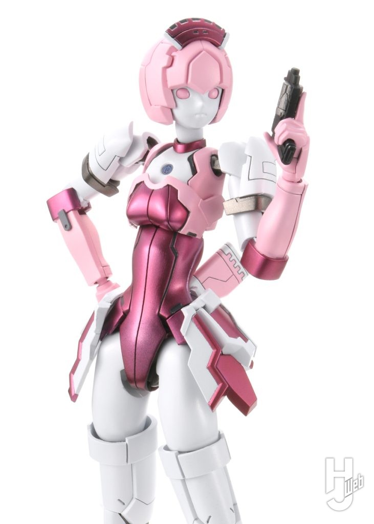 レイキャシールのプラモデルのアップ画像その2