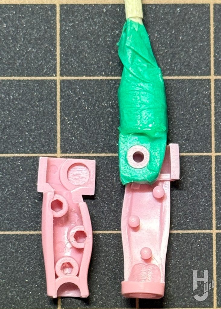 レイキャシールのプラモデルの製作の画像その1