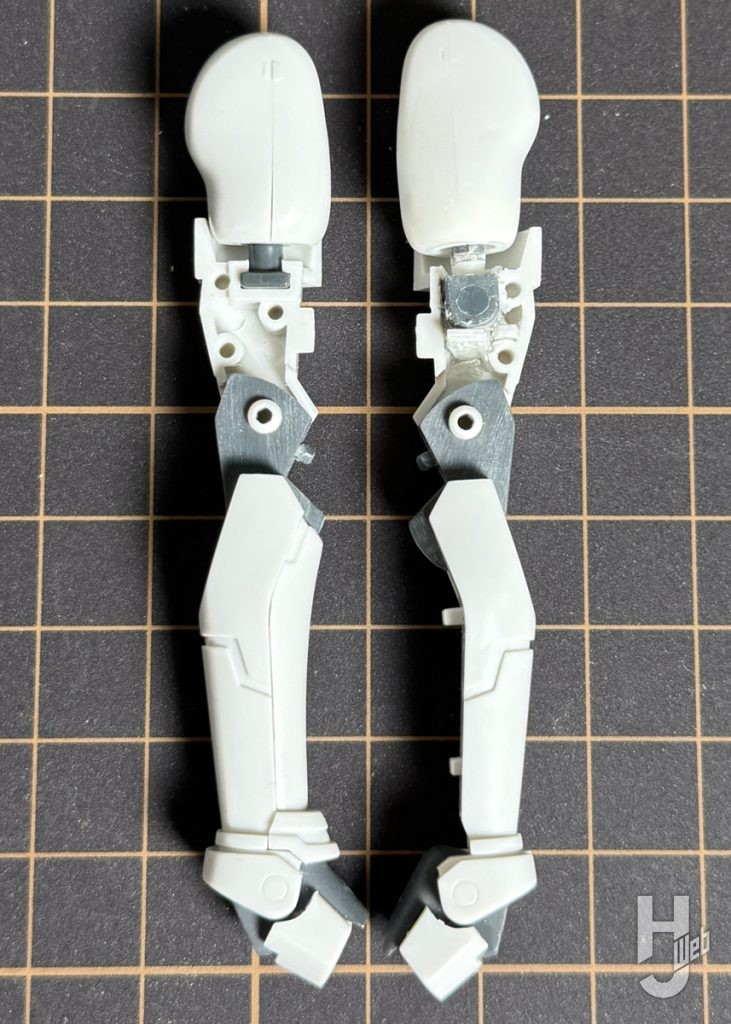 レイキャシールのプラモデルの製作の画像その2