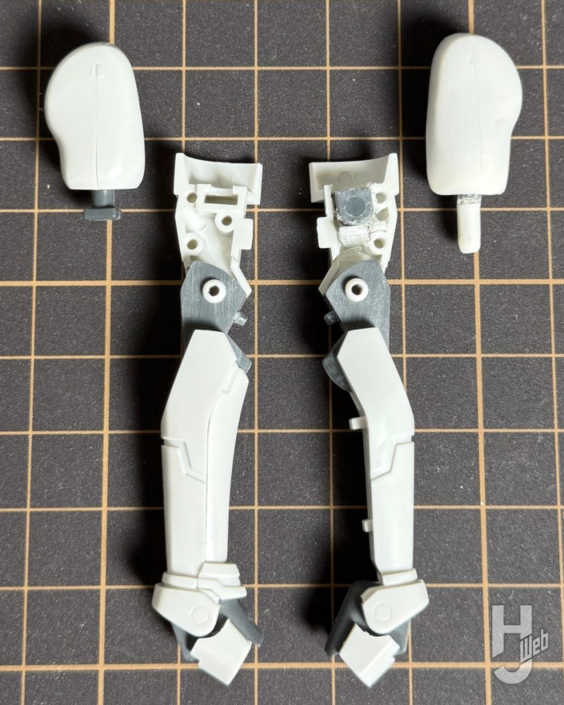 レイキャシールのプラモデルの製作の画像その3