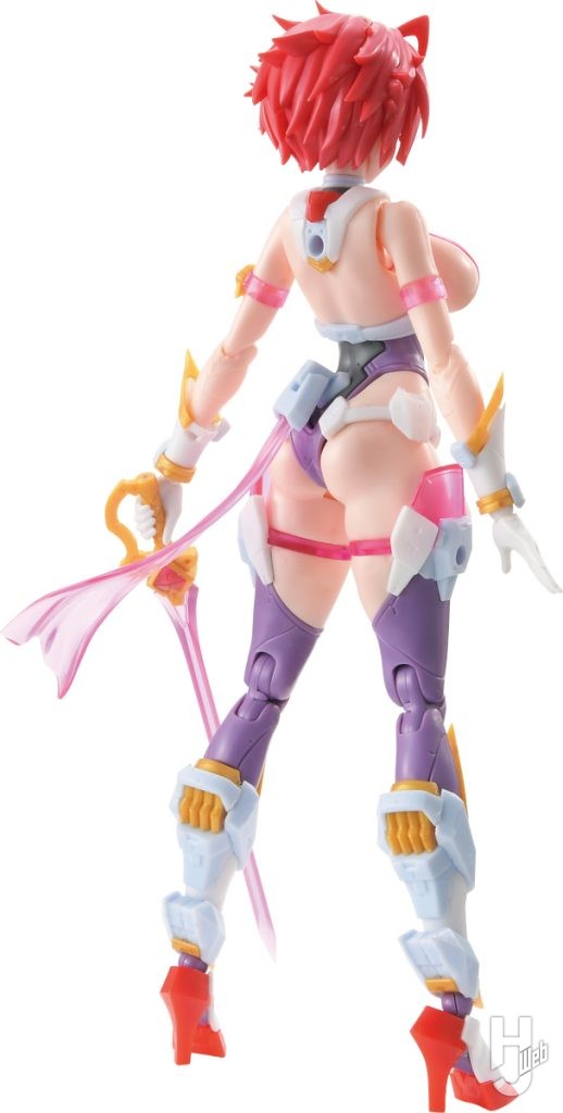 「PLAMATEA-キューティーハニー」テストショット背面