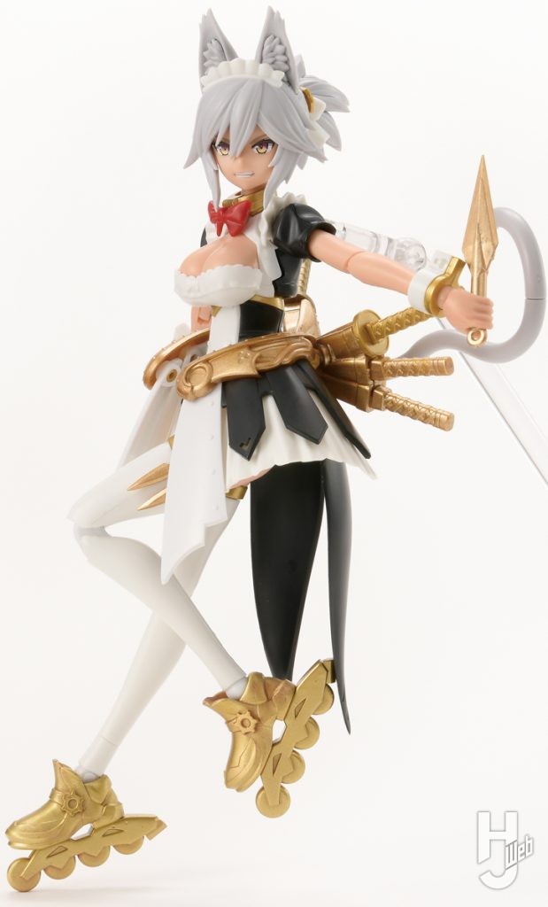 「メイドロイド・クオン」メイドギア装着ポージング例