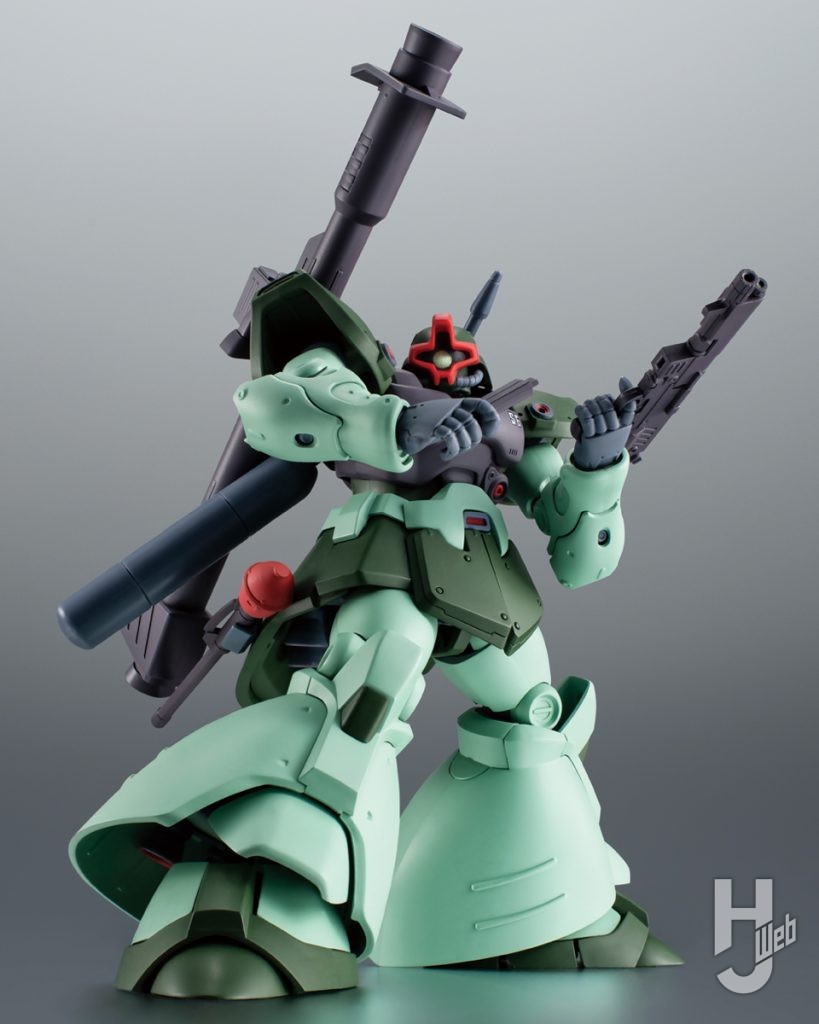 リック・ドムⅡの可動フィギュアの全体画像