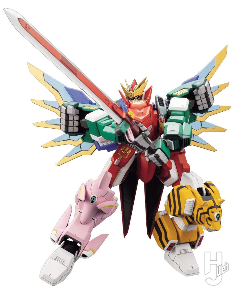 コトブキヤ新製品「マキシマム・キズナカイザー」のポージング画像