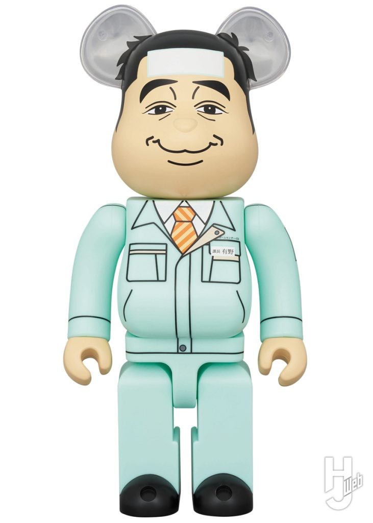 有野課長のベアブリックの画像