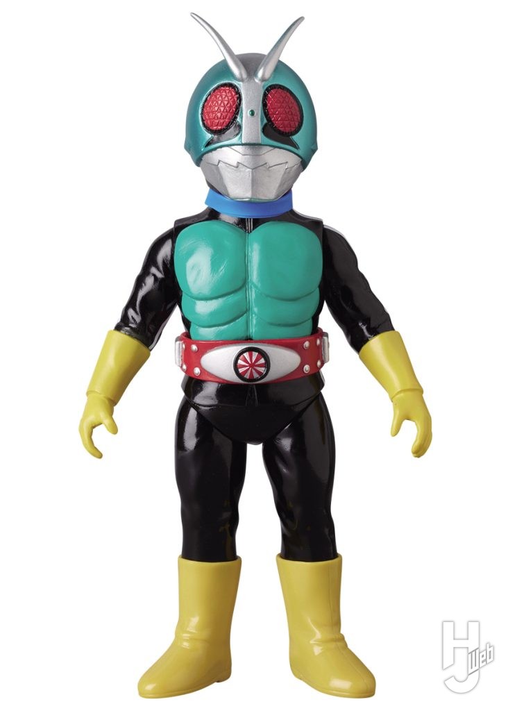 ショッカーライダーナンバー4のソフビフィギュアの画像