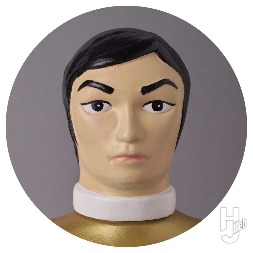 コンドールマンのソフビフィギュアのアップ画像