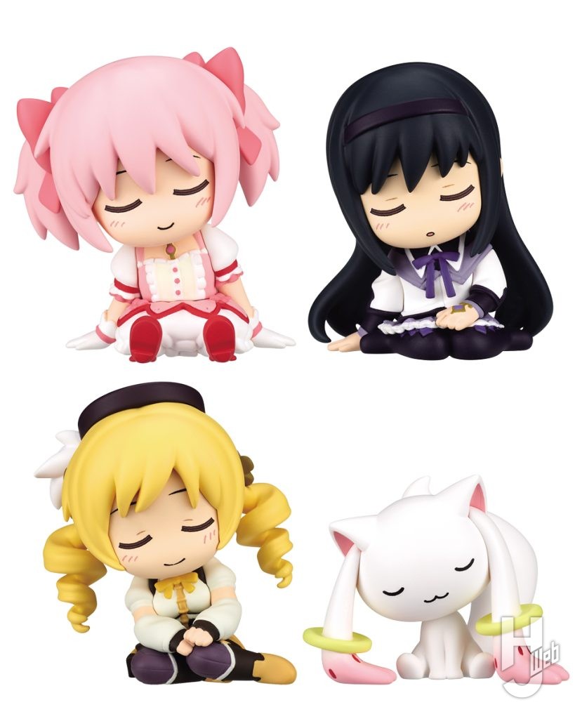 魔法少女まどかマギカのカプセルフィギュアの画像