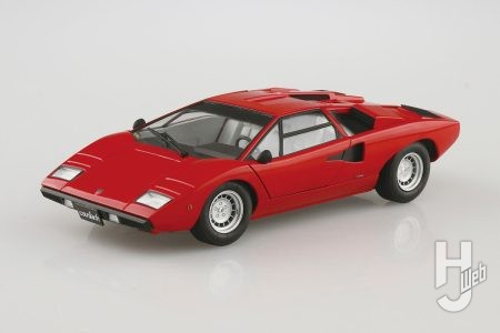 【2025年11月新製品】青島文化教材社「1/24 ’74 ランボルギーニ カウンタック LP400」