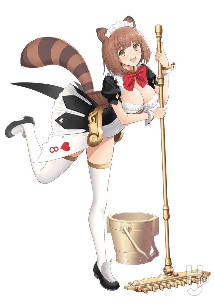 Tonyイラスト「メイドロイド・ラクエル」