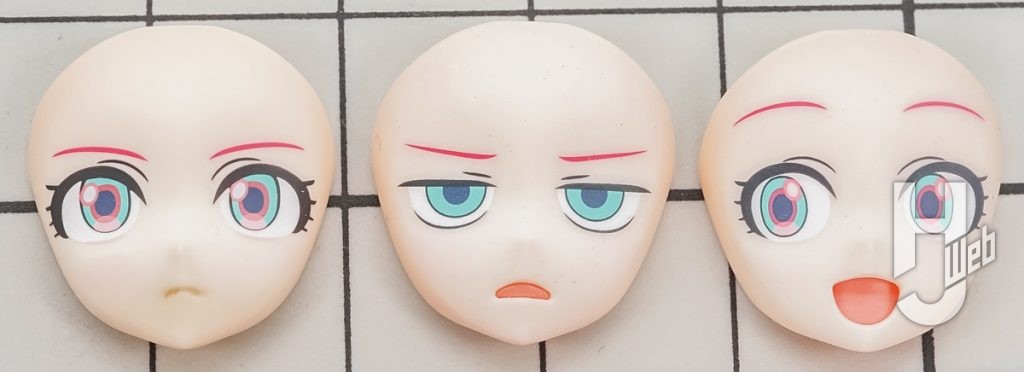 Rikka製作「フィギュアライズスタンダード-アマテ・ユズリハ（マチュ）」フェイスパーツ