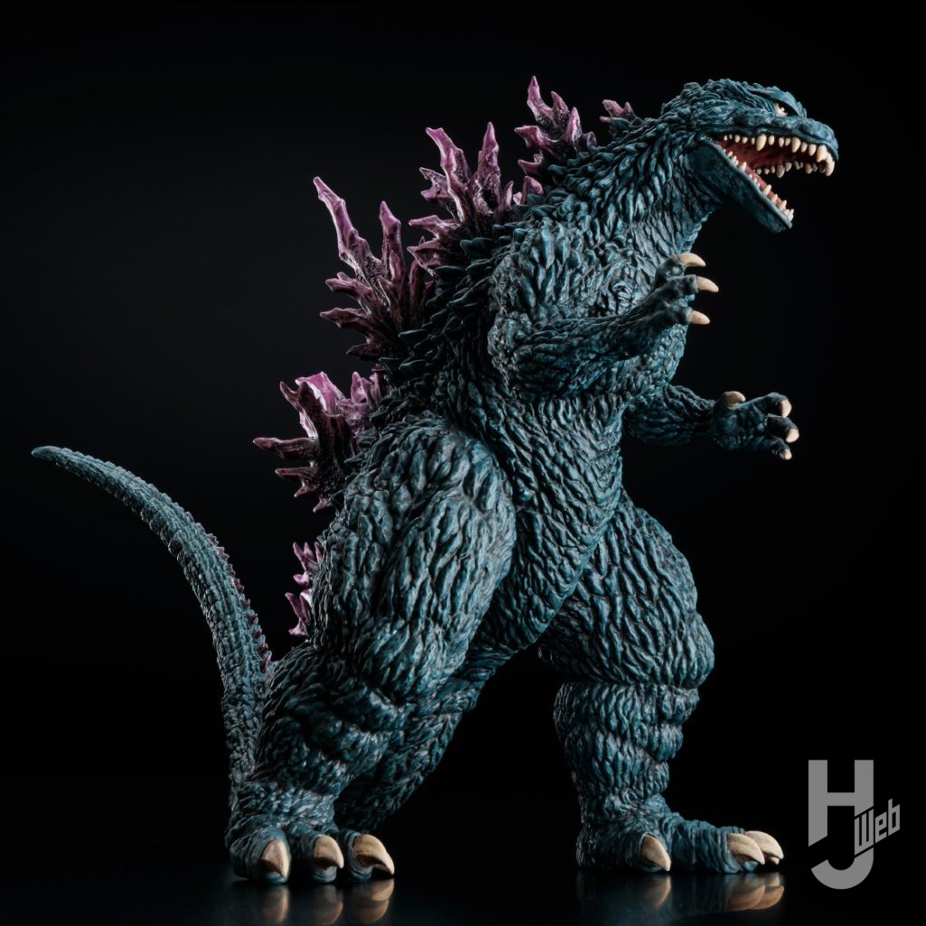 ゴジラ1999のプラモデルのアップ画像