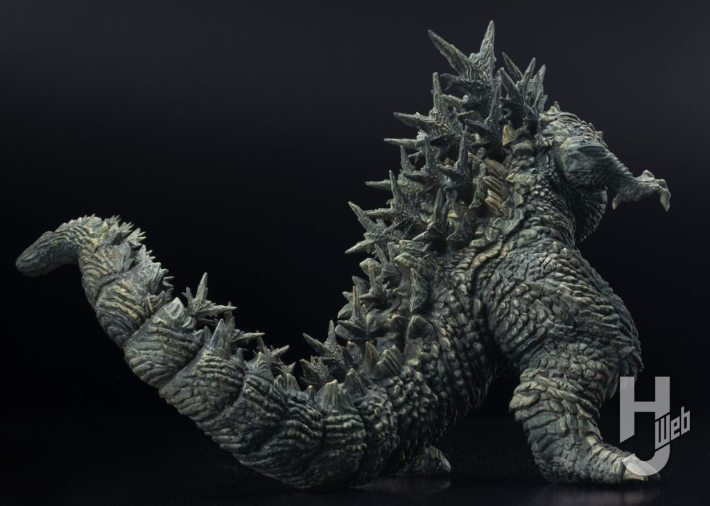 ゴジラ-1.0のプラモデルの後ろ姿の画像