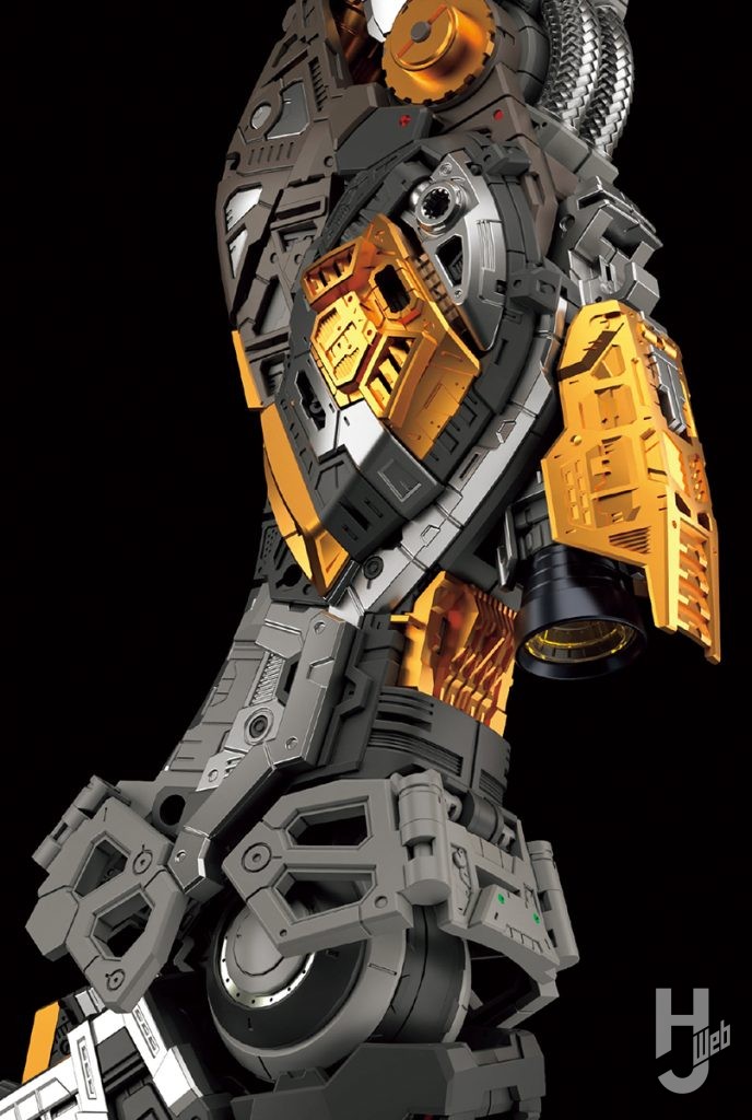 「PERFECT GRADE UNLEASHED νガンダム」インナーフレーム脚