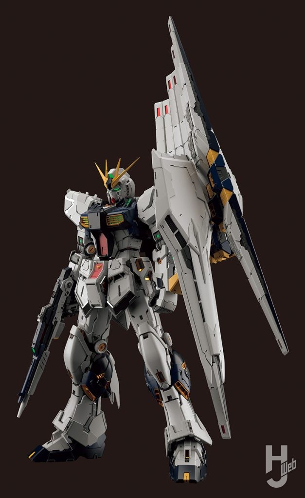 「PERFECT GRADE UNLEASHED νガンダム」LEDユニット組込み