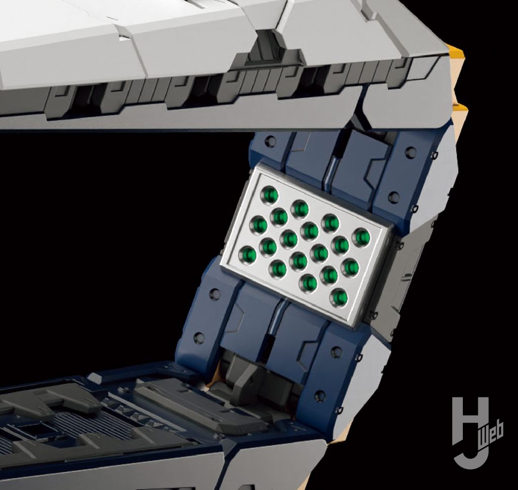 「PERFECT GRADE UNLEASHED νガンダム」メタリック3Dシール1