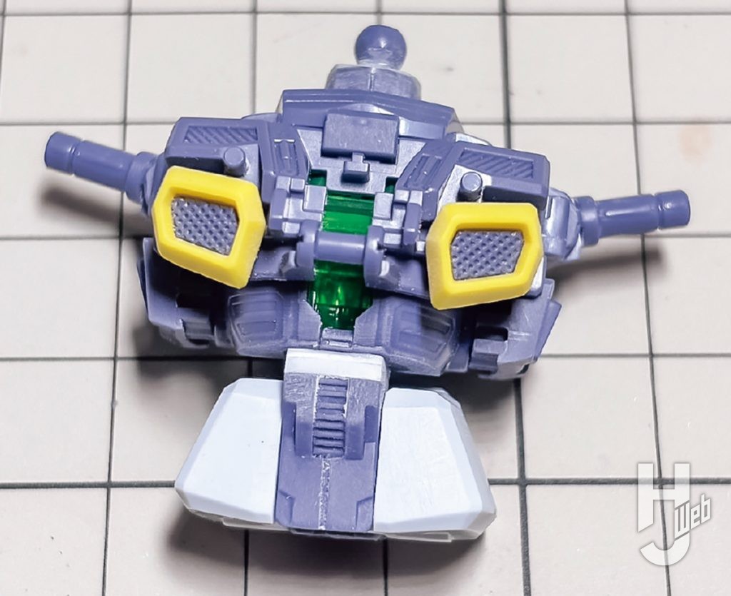 不破優製作「F80ガンレイド」胸部製作途中
