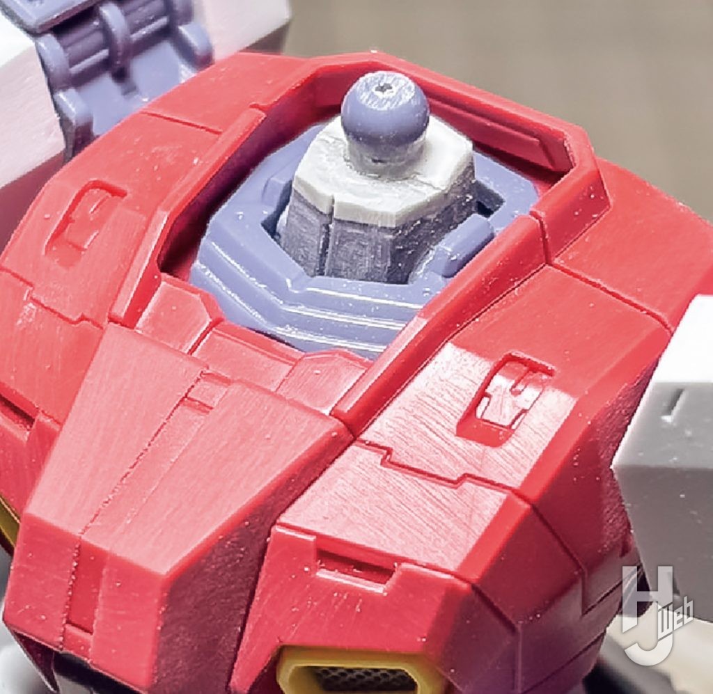 不破優製作「F80ガンレイド」首関節製作途中