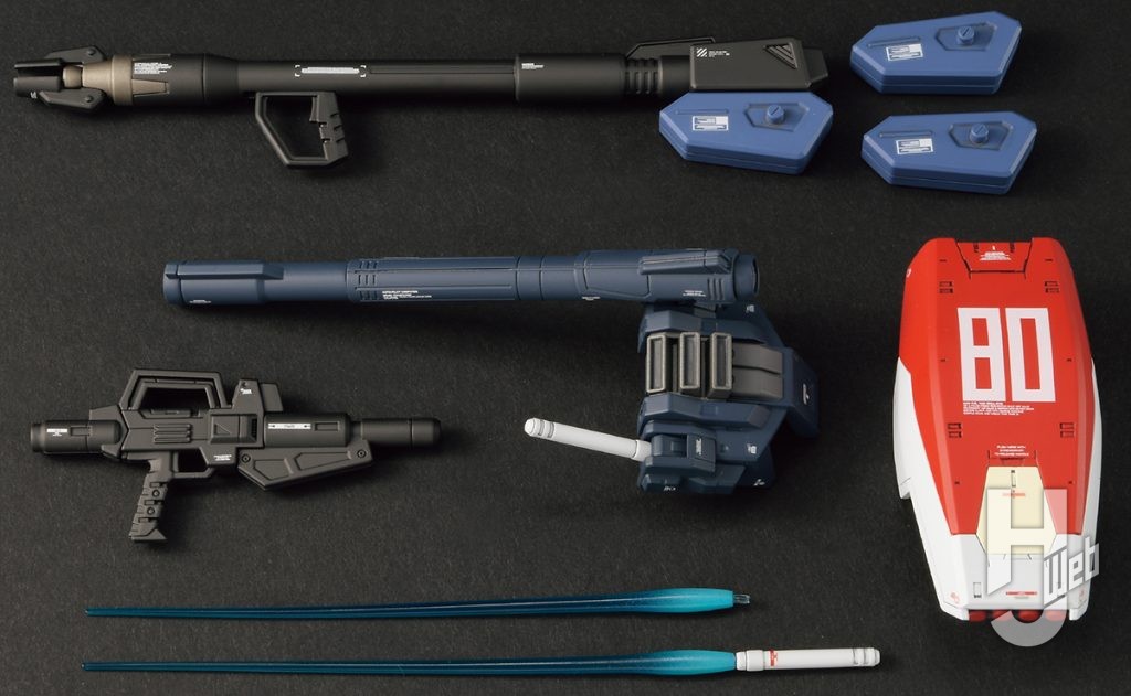 不破優製作「F80ガンレイド」付属装備一覧
