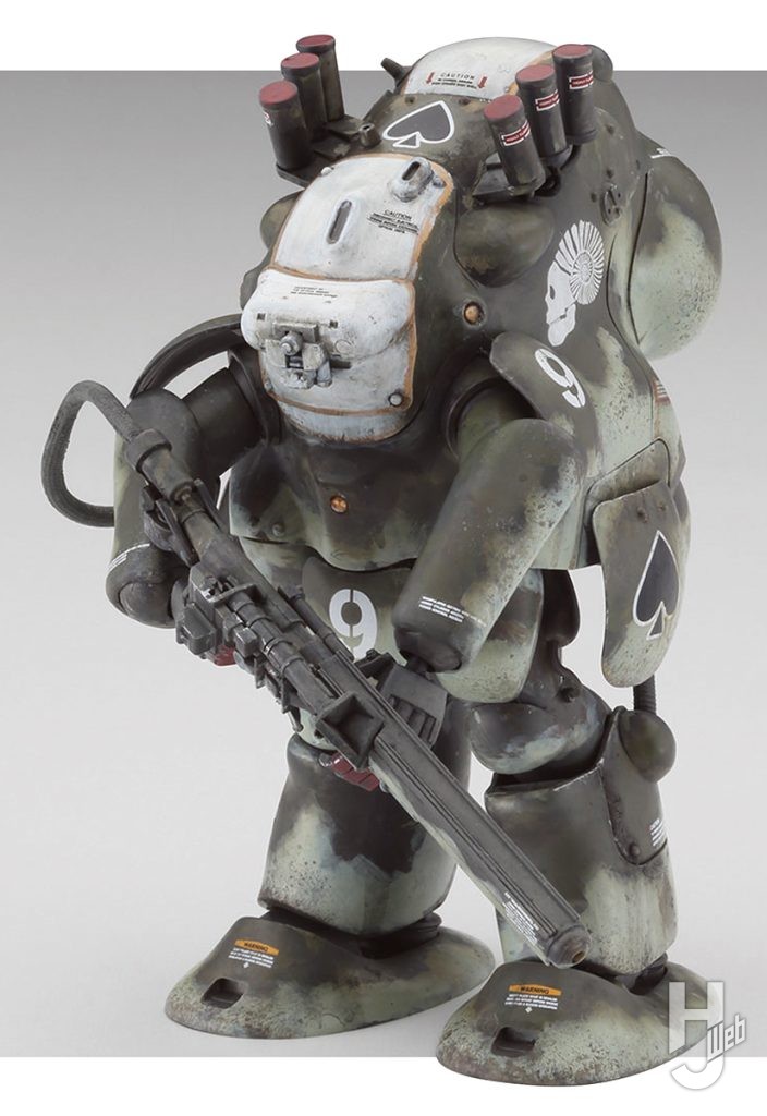 横山宏製作「重装甲戦闘服 MK44G-6 ゴールドナイト」パッケージモデル