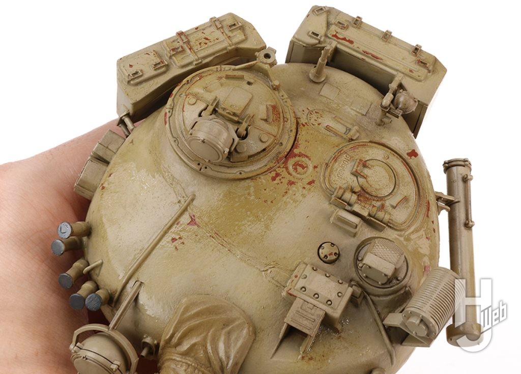 けんたろう製作「旧ソビエト T-72 M1戦車」製作途中やり過ぎないように注意！