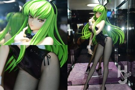『コードギアス 反逆のルルーシュ』よりB-style“1/3スケール”の「C.C. バニーVer.」が初公開!【メガホビEXPO2025】