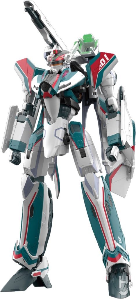 HG-1／100-VF-31S-ジークフリード（アラド・メルダース機）CGイメージバトロイド形態