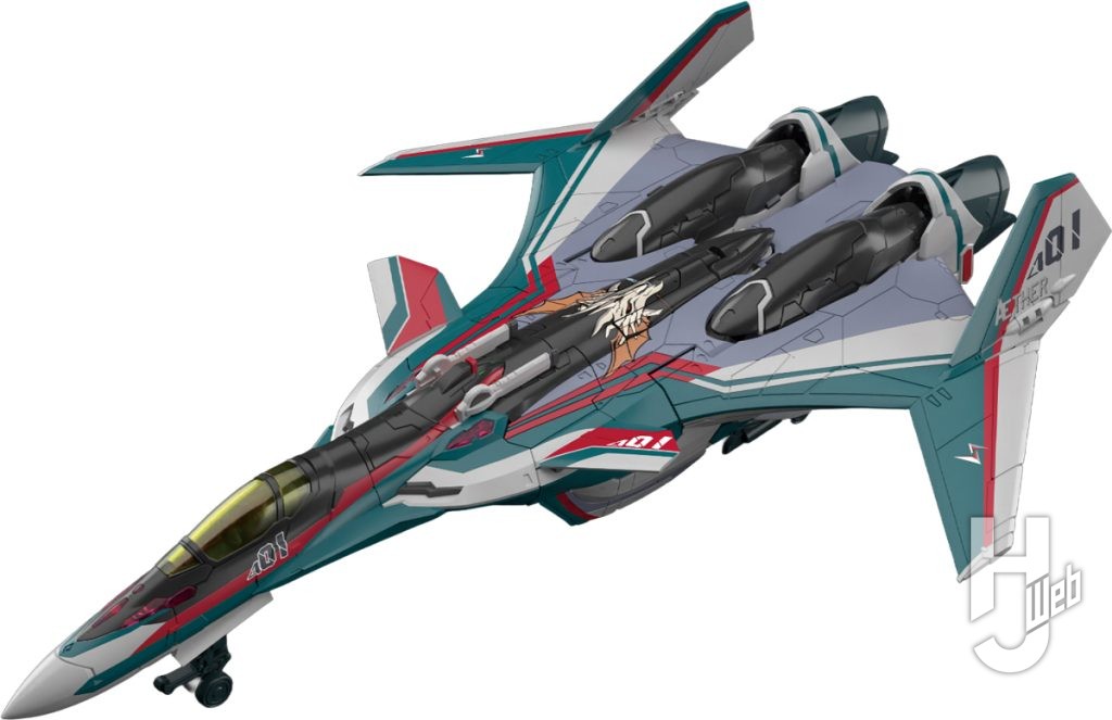 HG-1／100-VF-31S-ジークフリード（アラド・メルダース機）CGイメージファイター形態