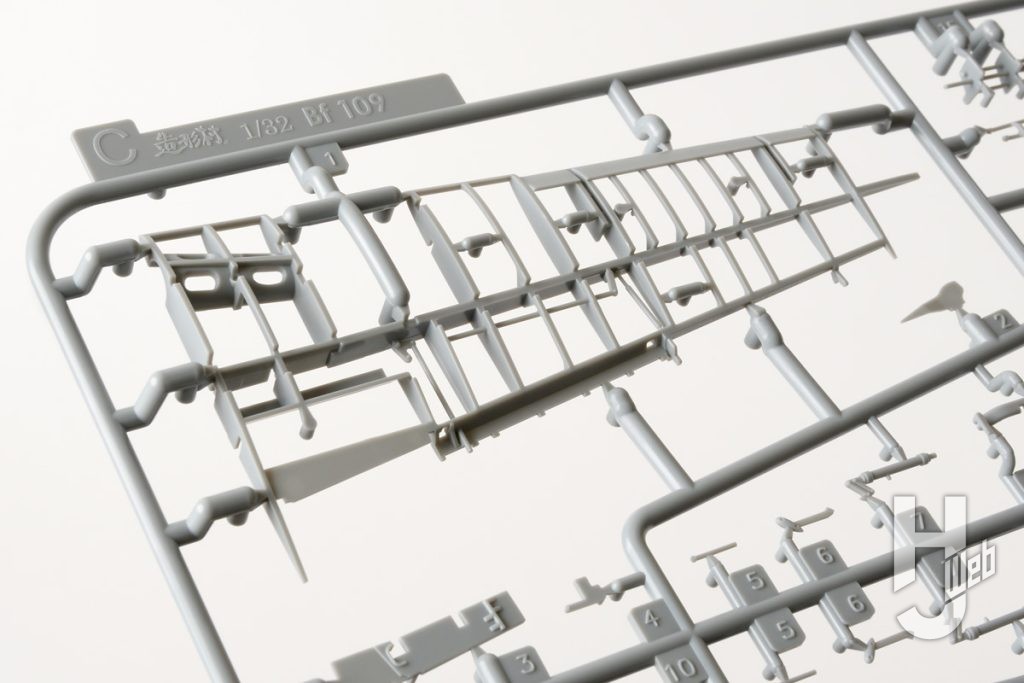 SWS 1/32 メッサーシュミット Bf 109 G-4　内部フレーム