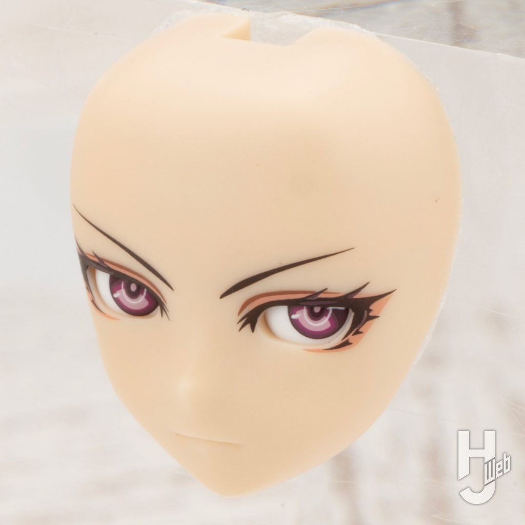 メガロマリアのプラモデルの眼球可動式素顔パーツの画像その2