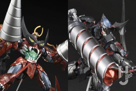 超大型合金ロボット可動フィギュア「天元突破グレンラガン」&「ラゼンガン」が鉄機巧シリーズに殴り込み!【本日12時よりラゼンガンも受注予約開始!】