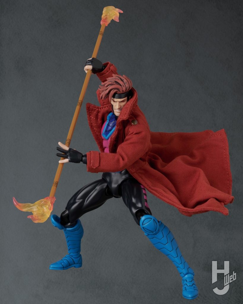 ガンビットの可動フィギュアのイメージ画像その3