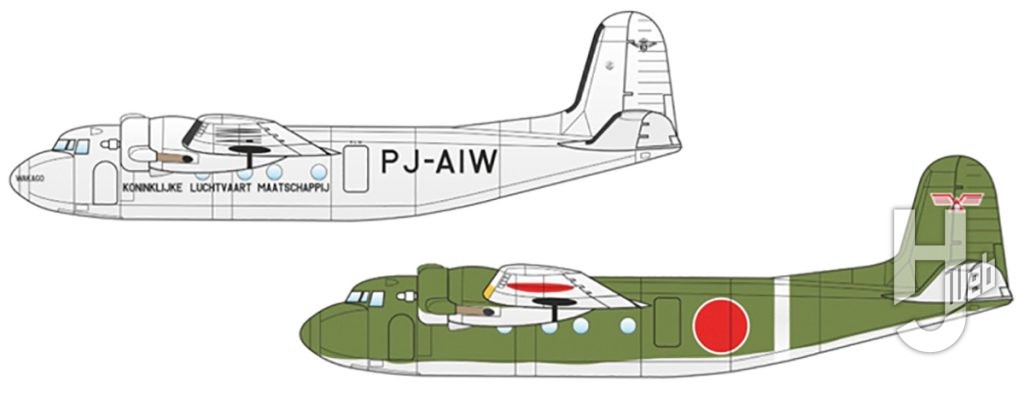 プダグラス DC-5“KLM・日本軍鹵獲機”
