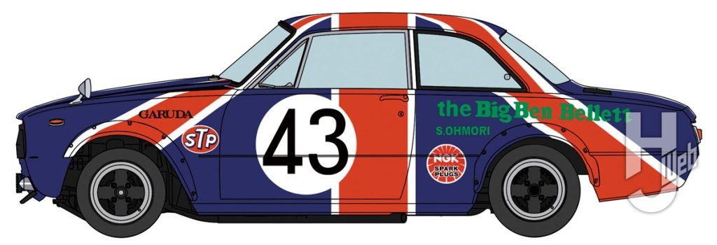 いすゞ ベレット 1600GTR“1971 日本グランプリ”
