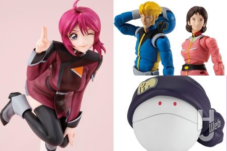 『SEED FREEDOM』よりルナマリア・ホーク、『機動戦士ガンダム』よりスレッガーとミライのフィギュアが登場！飾って楽しめる『GQuuuuuuX』ハロの貯金箱も！
