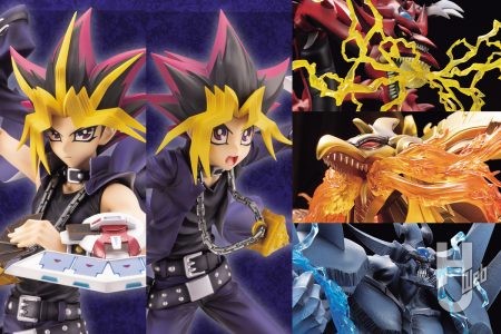 コトブキヤより「闇遊戯」「武藤遊戯」の美麗イラスト &「三幻神」が究極にパワーアップして立体化！「オシリスの天空竜」プラモも登場【遊☆戯☆王シリーズ】