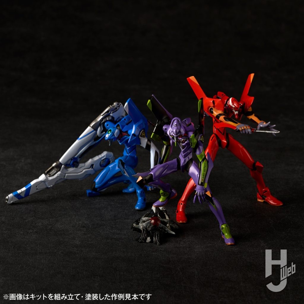 ARTPLA SCULPTURE WORKS「エヴァンゲリオン初号機/弐号機/零号機・改“迎撃 第3新東京市”」の作例見本の画像