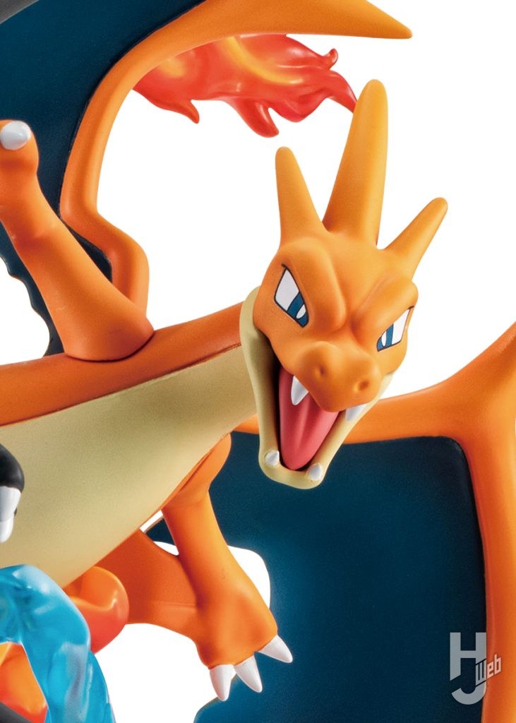 メガリザードンYのフィギュアのアップ画像
